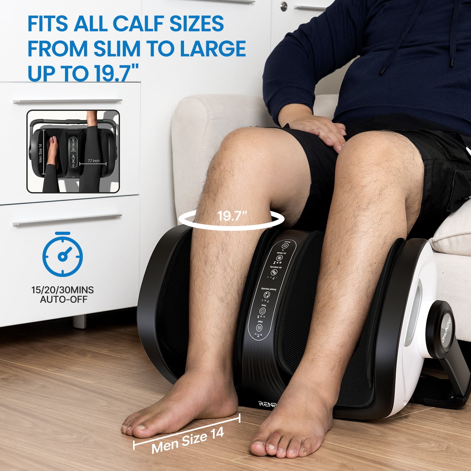 Shiatsu foot online and calf massager