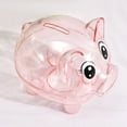 thumbnail image 3 of Hucha bonita para niños, hucha irrompible de escritorio para ahorrar dinero, hucha transparente, 3 of 5
