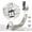 F- Grey- ON/OFF Pause Sprayer, variant on 1080°rotating Faucet Extender Double Extension - Swivel Long Arm Robotic Aerator For Bathroom Kitchen Sink  Universal Spout Spray Attachment 2-mode Outlet Face/hair/toddlers Hands Wash