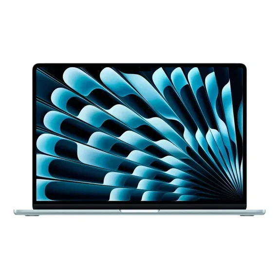Restored Apple 15" MacBook Air with M4 chip, 10-core CPU / 10-core GPU, 24GB Memory, 512GB SSD - Sky Blue