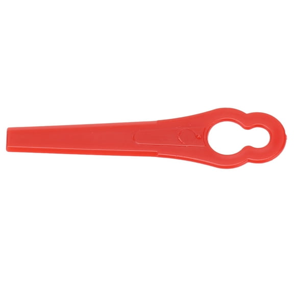 Lawn Mower Plastic Blades, 11x7mm Hole Diameter Replacement Trimmer Blade For Garden Black,Green,Red,Orange