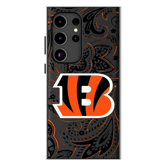 Keyscaper Cincinnati Bengals Paisley Galaxy Magnetic Bump Case