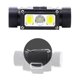 thumbnail image 4 of Linterna LED magnética recargable de aleación de aluminio resistente al agua y con luz fuerte montada en la cabeza, 4 of 5