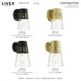 thumbnail image 5 of Livex Lighting - Covington - 1 Light Outdoor Small Wall Lantern In Modern, 5 of 14