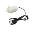 thumbnail image 3 of Mini bomba de agua USB de 5V, accesorios duraderos multifunción prácticos, baja tensión eléctrica para fuente, artesanía, pecera, acuario, hogar Blanco de Salvador bomba de fuente, 3 of 8