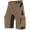 Camel, variant on OIOLOYJM Men's Outdoor Quick Dry Lightweight Stretchy Lightweight Cargo Shorts Casual Gym Athletic Hiking Travel Sweatshorts with 6 Pockets Camel XL