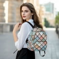 thumbnail image 6 of FORMRS Mini Backpack Purse for Women Travel Daypack Casual Shoulder Bag, Colorful Art Pattern, 6 of 7