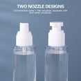 thumbnail image 4 of Travel Bottles & Containers Airless Pump Press Bottle Empty Plastic Vacuum Lotion Bottles Clear Containers Cosmetics Travel Size Dispenser, 1X Aliquot Bottle, 4 of 8