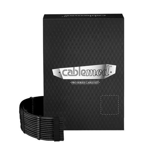 CableMod RT-Series Pro ModMesh Manchon 12VHPWR StealthSense Kit de Câble Double pour ASUS/saison/phanteks (Noir)