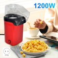 thumbnail image 3 of Mini Popcorn Machine Small Automatic Electric Children's Popcorn Machine Movie Popcorn Tool US Plug,1 * Popcorn maker,Red, 3 of 6
