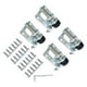 thumbnail image 4 of Patas niveladoras para muebles, elevadores de altura ajustable, se instalan fácilmente con tornillos para A, 4 of 9