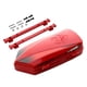 thumbnail image 2 of Portaequipajes para techo, portaequipajes, soporte transversal para equipaje de techo, escala 1:8 1:10 rojo, 2 of 9
