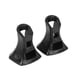 thumbnail image 1 of Protectores de tacón para bodas: evitan que los zapatos se hundan en superficies exteriores, color negro, talla S, 1 of 5