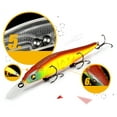 thumbnail image 3 of Bangcool Fishing Lure Assorted Colors Fresh Water Plastic Topwater Floating Fishing Hook Bait, 3 of 7