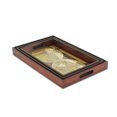 thumbnail image 4 of Set Of 3 Vintage Map And Wood Veneer Topped Storage Trays, 4 of 6