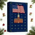 thumbnail image 6 of 250th Anniversary Advent Calendar 2025, United States 250th Anniversary Ornament, 24 Days Christmas Tree Countdown Calendar, Christmas Decoration Ornaments, 250th Anniversary, 6 of 6
