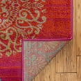 thumbnail image 6 of Unique Loom Aromi Azalea Rug , 2' 0" x 8' 0" ,Rust Red, 6 of 7