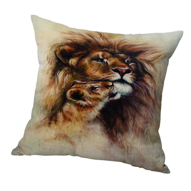 Funda de Cojín Decorativa Sunnimix Cuadrada 45x45cm León