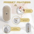 thumbnail image 4 of Steam Brush Steam Cats Comb Water Steam Electric Sprays Hair Brushes, 4 of 5