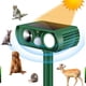 thumbnail image 3 of Repelente de animales ultrasónico, repelente solar de animales para exteriores, perro, gato, ardilla, mapache, conejo, zorro, 3 of 5
