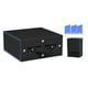 thumbnail image 2 of Caja de almacenamiento para tarjetas coleccionables, resistente, organizador portátil para colección de cartas, caja para mazos de adultos, tarjetas graduadas PSA negro azul, 2 of 9