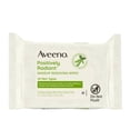 thumbnail image 6 of Aveeno Positively Radiant Oil-Free Makeup Remover Facial Wipes, 25 Count, 6 of 8
