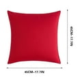 thumbnail image 3 of Patio Furniture Covers Outdoor Water Proof Pillow Cover Modern Solid Color Cushion Pillow Backrest Pillow Cover, 3 of 9