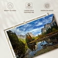 thumbnail image 6 of Elephant Stock Calm Merced River Wall Art - Horizontal Canvas Wall Art - Living Room Wall Decor - Nature Canvas - Gray And Brown Decor - 30" x 20", 6 of 8
