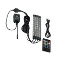 thumbnail image 2 of Sidaley Tira de luces LED para coche, lámpara de cadena, atmósfera, resistente al agua, tira de luces LED, Control remoto, lámpara 5050 9LED Bombillas para automóviles, 2 of 6