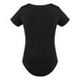 thumbnail image 4 of MSemis Kids Girls Short Sleeves Ballet Dance Costumes Outfit, 4 of 7