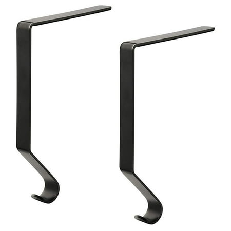 

NICEXMAS 2PCS Xmas Sock Hooks Xmas Fireplace Hangers Multi-purpose Hooks (Random Color)