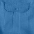 thumbnail image 6 of Cmfcve Work Shirts for Men Short Sleeve Button Down Shirts Point Collar Casual Classic Summer Tops with with Double Chest Pockets, 6 of 7