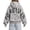 Grey, variant on Christian Hoodies for Women Men Maple Leaf Print Forgiven Hoodie | Jesus Hoodies for Women Men Graphic Casual Hooded Sweatshirts Long Sleeve Pullover Hoodies