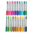 thumbnail image 1 of Marker Pen Small Double Head Waterproof Whiteboard Pencil for Graffiti Writing ColoringSmall Double Head 24 Colors, 1 of 8