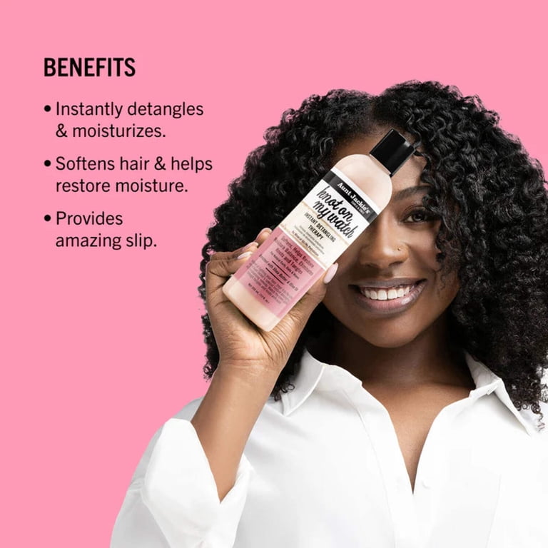 Aunt Jackie's Curls and Coils Knot On My Watch Hair Detangler, 16