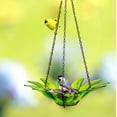 thumbnail image 2 of Couronne Co. COURM34920001 12 inch Daisy Birdbath Lime, 2 of 7