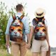 thumbnail image 4 of Balery Oil Painting Colorful Hamster Mochila Clásica Impresa Básica para Viaje, Mochila Escolar Resistente al Agua, Mochila de Lona con Correas Ajustables-Medium, 4 of 5