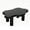 Black 02, variant on Cloud Shaped Coffee Table Natural Wood 40" with 4 Round Legs for Living Room