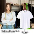 thumbnail image 4 of Expositor de camisetas ajustable, expositor de camisetas para vendedores, perchero para camisetas, ropa de vestir, 4 of 5