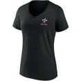 thumbnail image 2 of Women's Fanatics Black New Orleans Saints Team Mother's Day V-Neck T-Shirt, 2 of 3