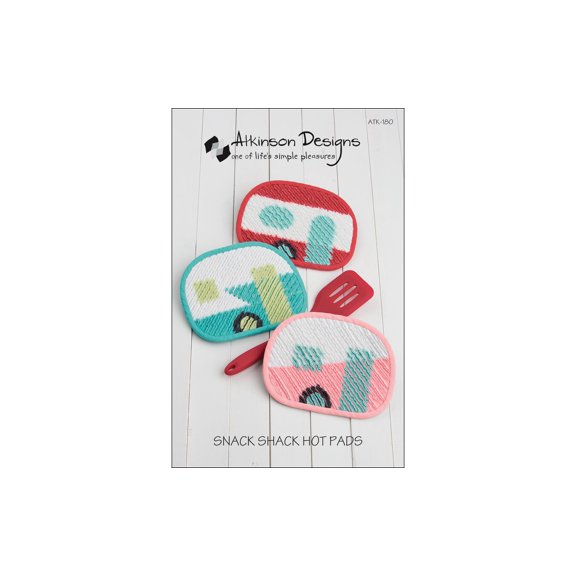 Atkinson Designs Snack Shack Hot Pads Ptrn