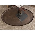 thumbnail image 3 of Kate and Laurel Alessia Transitional Oval Coffee Table, 34 x 20 x 15, Bronze, Metal Living Room Table for Storage and Display with Antique Deckled Edge Detailing, 3 of 8
