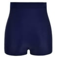 thumbnail image 2 of Danhjin Women's Super High Waist Swim Shorts Shirred Tummy Control Swimwear Tankini Bikini Bottoms S 5XL, 2 of 5