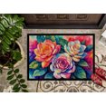 thumbnail image 3 of Carolines Treasures DAC1434JMAT 24 x 36 in. Unisex Gardenias in Color Indoor or Outdoor Mat, 3 of 5