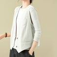 thumbnail image 5 of Swstbby Soldes d'Été! Hauts d'Été pour Femmes, Débardeur Rétro en Coton Sergé Sans Manches Blanc TTG, 5 of 5
