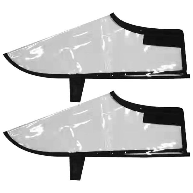 unbranded 1Par Funda Para Zapatos Impermeable Transparente Con Suela Antideslizante Y Resistente Para Uso Diario