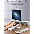 thumbnail image 5 of Support d'Ordinateur portable Réglable pour Bureau, portable, Ventilé, pour Ordinateur de Bureau, Support pour Ordinateur portable, Support Pliable pour Carnet, 5 of 5