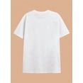 thumbnail image 2 of Landscape & Letter Print Short Sleeve T-Shirt For Summer STREET STYLE New York City EMPIRE STATE LIBERTY BROOKLYN Graphic Tees Women Tops, 2 of 4