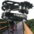 thumbnail image 6 of Anti Drop Link Chain Tensioner Aluminum Alloy Bike Bicycle Single Speed Converter Floating Pulley Adjust Wheel Black Fangkenuo, 6 of 9