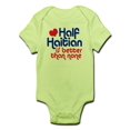 thumbnail image 1 of CafePress - Half Haitian Infant Bodysuit - Baby Light Bodysuit, 1 of 1
